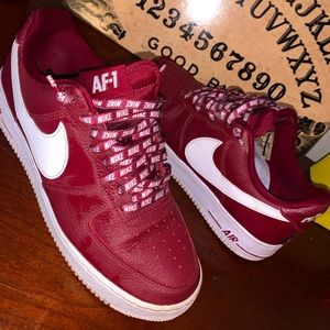 Nike Air Force 1 ( NBA Team Red )823511-605